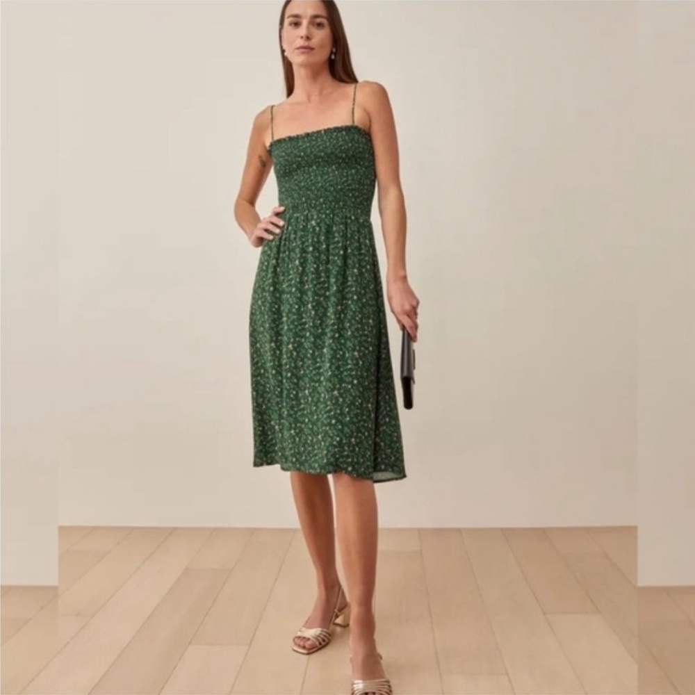 Reformation sable dress medium